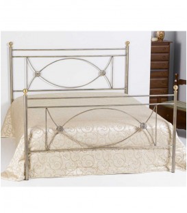 Letto francese in ferro battuto Rossana