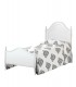 Letto Singolo Legno Stile Provenzale
