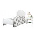 Letto Singolo Legno Stile Provenzale