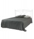 Testata letto singolo in ferro battuto Sissy