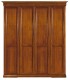 Armadio Classico 4 Ante Legno Arte Povera