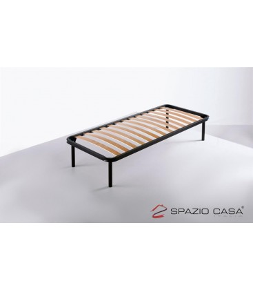 Rete letto singolo a Doghe Profilo 6 Cm