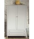 Armadio Cameretta Legno 2 Ante 2 Cassetti