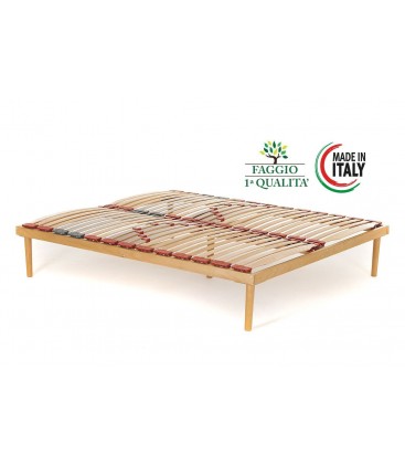 Rete a Doghe in Legno di Faggio Zendo Fissa