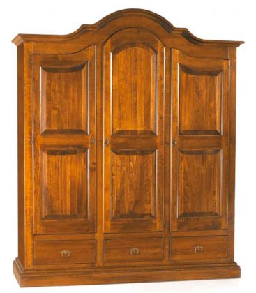 Armadio Legno 3 Porte Cappello Gendarme