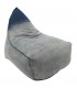 Poltrona Letto in Tessuto Denim Slavato