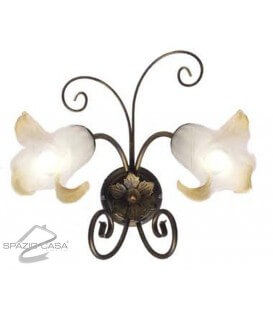 Applique Riccio 2 Luci