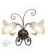 Applique Riccio 2 Luci
