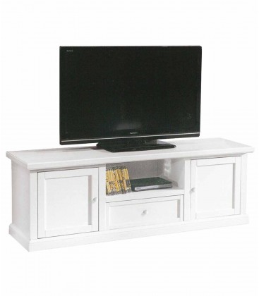 Porta TV Basso Classico 2 Ante 1 Cassetto Vano Giorno