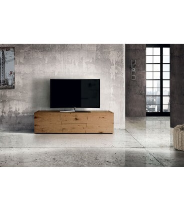 Porta TV rovere notato spazzolato