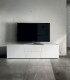 Porta TV in abete bianco spazzolato