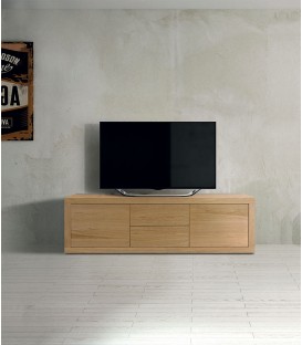 Porta TV Moderno rovere