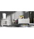 Credenza in abete bianco spazzolato