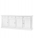 Credenza 4 Porte Base Cristalliera Martini Noce