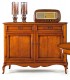 Credenza Classica 2 Porte 2 Cassetti Noce