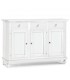 Credenza in legno arte povera 3 porte 3 cassetti