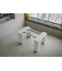 Consolle Allungabile Basic Small Bianco frassino
