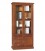 Libreria 2 ante + 3 cassetti e anta chiusa in legno Noce