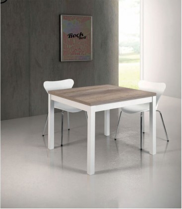 Tavolo moderno a libro con piano in legno