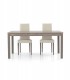 Tavolo allungabile design moderno Rovere Grigio