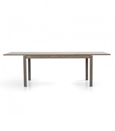 Tavolo allungabile design moderno Rovere Grigio