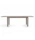 Tavolo allungabile design moderno Rovere Grigio