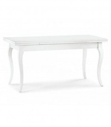 Tavolo Rettangolare Allungabile 160x85 Piede Sciabola