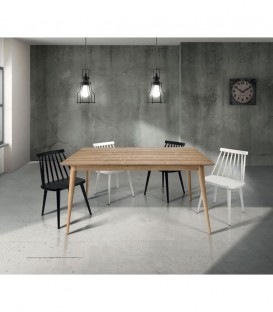 Tavolo in Legno design moderno allungabile Naturale