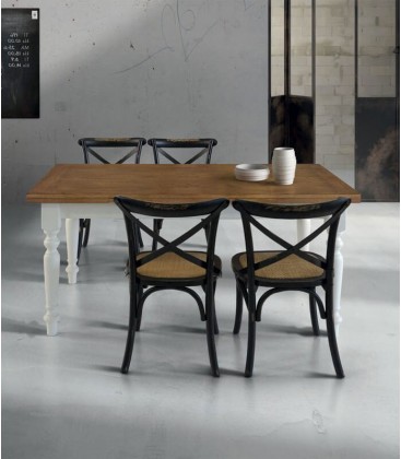 Tavolo legno con Piano Rovere