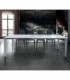Tavolo vetro design moderno Bianco