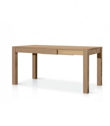 Tavolo 110x80 in Legno Rovere Naturale Spazzolato