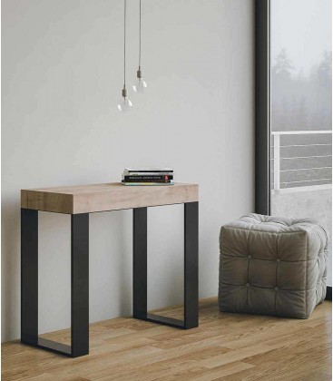 Consolle in legno allungabile Tecno