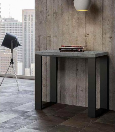 Consolle tecno libra in legno allungabile