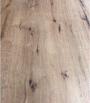 Tavolo in metallo moderno Naturale Rovere