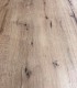 Tavolo rovere nodato con struttura in metallo