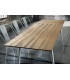 Tavolo in Legno design moderno allungabile Bianco