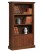 Libreria classica in legno 3 ripiani zoccolo aperto