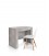 Consolle Tavolo 90 x 50 Nobilitato Grigio Cemento Beton Allungabile 12 posti