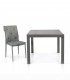 Tavolo Quadrato Tortora