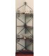 Angoliera etagere in ferro 28 x 28 H. 140