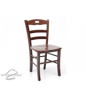 Set Tavolo quadrato allungabile + Sedie Rochelle seduta massello Noce