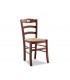 Set Tavolo quadrato allungabile + Sedie Rochelle seduta massello Noce