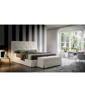Letto matrimoniale alla Francesce Imbottito Adrian Felis