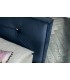 Letto matrimoniale imbottito elegante Chris Felis