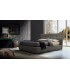 Letto matrimoniale imbottito elegante Chris Felis