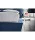 Letto matrimoniale imbottito elegante Chris Felis