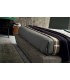 Letto matrimoniale imbottito elegante Chris Felis