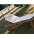 Sdraio in legno Real Chaise Longue