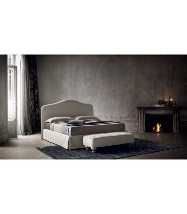 Letto imbottito classico Damian Felis