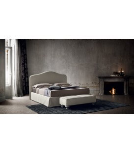 Letto imbottito classico Damian Felis